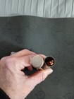 Antique Marbles Metal Match Safe Holder Vintage 1900 Gladstone Mi Patent Usa 