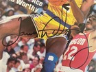 James Worthy Signed 5 19 1986 Sports Illustrated Magazine Los Angeles Lakers