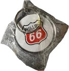 Round Plastic Phillips 66 Key Ring Phillips Logo Both Sides Brand New In Bag