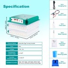 New Automatic 120 Eggs Incubator Temperature Control Digital Chicken Egg Hatcher
