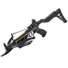 Archery Self Cocking 80lb Black Alligator Pistol Grip Crossbow 185 Fps   3 Bolts
