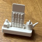 Vintage Marx Service Gas Station Playset 1957 Sears Toy Part Oil Rack 50s