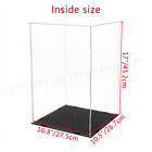 17 Inch H Acrylic Display Case Box Dustproof Large Figure Collectibles