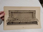 Vintage Huey United States Casket Co Scottdale Pa Funeral Salesman Sample Photo