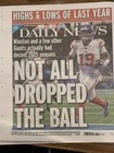 New York Daily News Newspaper  Trouble At Home  Not All Dropped The Bal   1 1 26