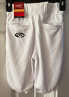 New Rawlings Boy s White  Red Stripe Knickers Baseball Pants  Size Ys