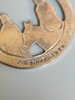 Vtg Sterling Silver Lunt  journey By Starlight  1974 Trefoil Ornament