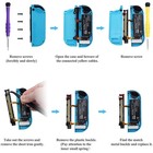 10 Pair Oem Slider Lock Buckles Latch Springs Fit Nintendo Switch Joy Con Ns Usa