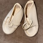 Vintage Baby Shoes White Lot Of 3 Pair  White Italian Leather 1960 s