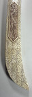 Antique Asian Hand Carved Bovine Bone Sword   Scabbard Set Folk Art Rare