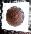 1850 Canada Bank Of Upper Canada One Penny  Token Pc-6a1 Au Key Date Very Rare