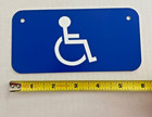 Handicap Souvenir 3 X 6   Aluminum Mini Wheelchair  License Plate New