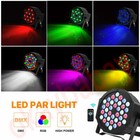 2pcs 36 Led Rgb Stage Lighting Par Light Beam Dmx Remote Party Disco Dj Lights