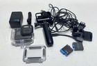 Gopro Hero7 Black 4k Action Camera Lot With Shorty Tripod Case   Mounts