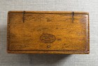 Antique 1889 Singer Sewing Puzzle Box Wood Case