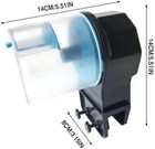 Automatic Fish Feeder Dispenser For Aquarium  200ml Large Capacity Auto Feeders