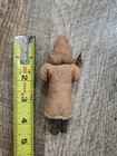Antique German Folk Art Wool Cotton Santa Claus Christmas Ornament Figure