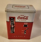 Coca-cola Beverage Coke Bottle Vending Machine Vintage 1997 Collectible Tin Box