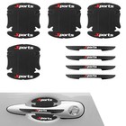4pcs Car Door Protector  Sports Car Door Handle Scratch Protector  Door Handle 