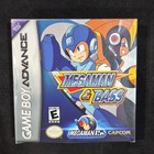 Mega Man   Bass Gba Box   Manual Only Nintendo Game Boy Advance Capcom Authentic