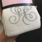 New Juicy Couture Girls Size L Sparkle Monogram Ivory Footless Tights