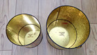 Vintage Daher Ny Made In England Floral Metal Tin Containers Jar   Bucket W lids