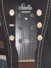 Vintage 60 s Harmony Stella Parlor Acoustic Guitar Sunburst W chipboard Case Usa