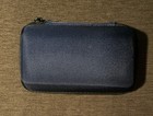 Tumi For Delta Amenity Kit Travel Toiletry Case Navy Blue Zip Hard Shell Pouch
