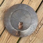 Antique 8 1 2 Inches Cast Iron Wood Cook Stove Eye Burner Plate Nested Ring Lid