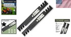 High-performance 42 Inch Mulching Blades 2-pack - Fits Poulan   Craftsman Models