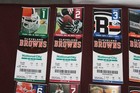 Nfl cleveland Browns Ticket Lot 2003 Full Season unused 10 Games seat 10