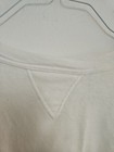 True Vintage 50s 60s Single V Sweatshirt Blank White Usa Crew Neck
