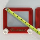 Vintage 5in Travel Etch A Sketch - 2 Pack - Red -  Ohio Art Co - 1j0592 - Tested