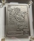 1992 Upper Deck Highland Mint Joe Montana Silver   Bronze Set 4 25 Troy Oz