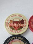 6 Different - Beers   Bluffs - Poker Chip Set Great For Any Collection New 