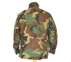 Us Army Cold Weather Coat Field Camoflage Jacket Large Short With Liner