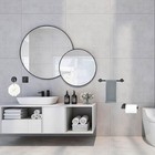 10 Piece Bathroom Hardware Accessories Set With 16  Towel Bar - Brushed Nickel