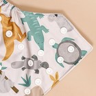 3 Pcs Ecological Baby Washable Reusable Cloth Pocket Diaper Baby Nappy With One