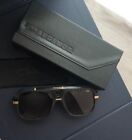 Cazal Sunglasses 664 3-c002 Matt Black gold Fram Grey Gradient Lens Men s