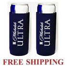 Michelob Ultra 2 Slim Can Holder Cooler Coozie Coolie Koozie Huggie New Bud