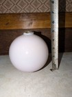 1 Antique Lightning Rod Ball Purple Opaque Milk-glass Sca One