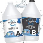 Promise Epoxy - 2 Gallon Kit Of Clear Table Top Epoxy Resin That Self Levels