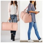 Large Capacity Travel Duffle Bag Women s Handbag Folding Suit Bag Waterproof Clo