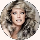 Farrah Fawcett Pin   Wella Pic 