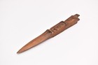Vintage Northwest Coast North America Tlingit Knife Hand Carved Dagger  10 
