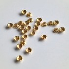 500pcs Mixed Charm Beads Caps 3mm Flower End Cap Diy Jewelry Crafts Accessories