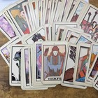 Vintage 1970 Aquarian Tarot Deck David Palladini Morgan Press Complete Box