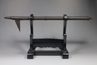 Rare All Iron Antique Edo Japanese Tobikuchi Tobiguchi Kabutowari Samurai