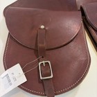 Saddlery Burgundy Latigo  Leather Saddle Bags New