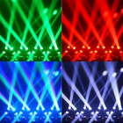 150w 8 Led Laser Moving Head Light Rgbw Rotating Stage Light Dmx Dj Disco Party